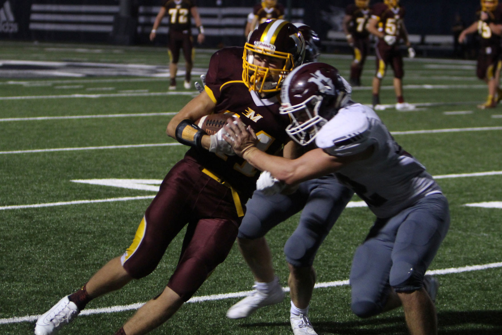 Holmen at Menomonie football 8-29-19